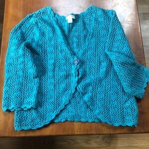 Vintage crocheted vest